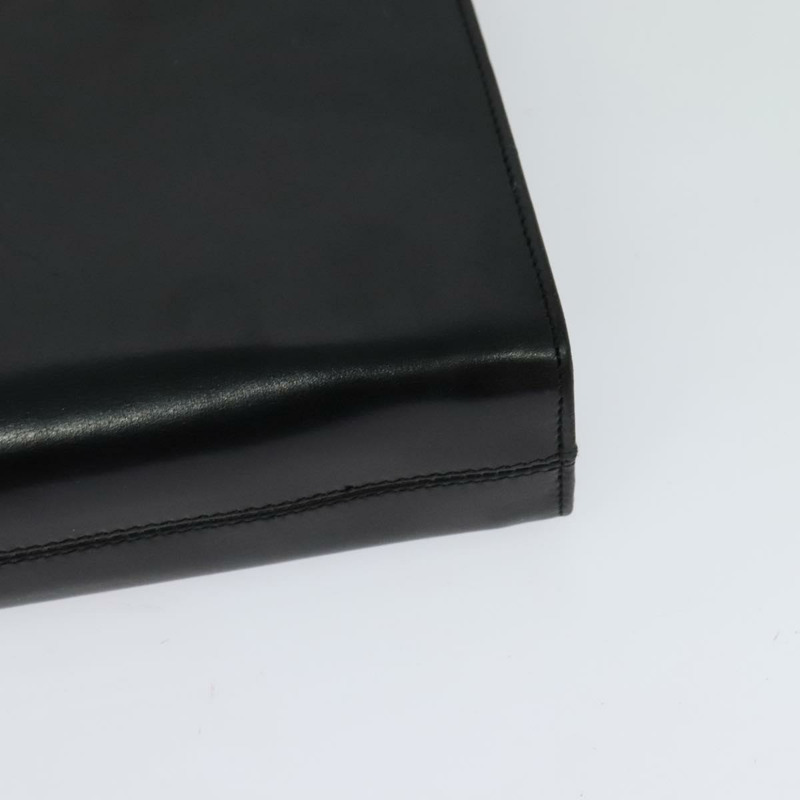 【日本直送】Salvatore Ferragamo Gancini 鏈條單肩包 皮革 黑金色 正品 MX456-8