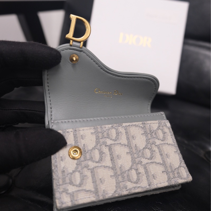 Dior Oblique Saddle Bloom Card Case 迪奧老花卡包/卡夾-17