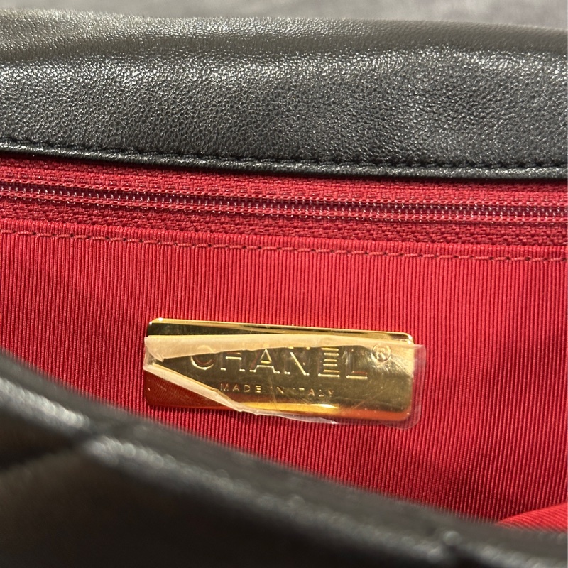 Chanel 19bag黑金鏈條斜挎包 #99新🈶購證 #櫃上在售23萬-33