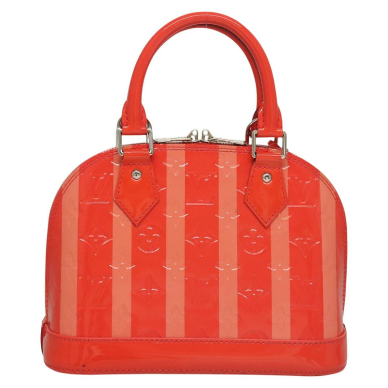 【日本直送】路易威登 Vernis Rayure Alma BB 手袋 2way Rose rich LV 正品 117988-2