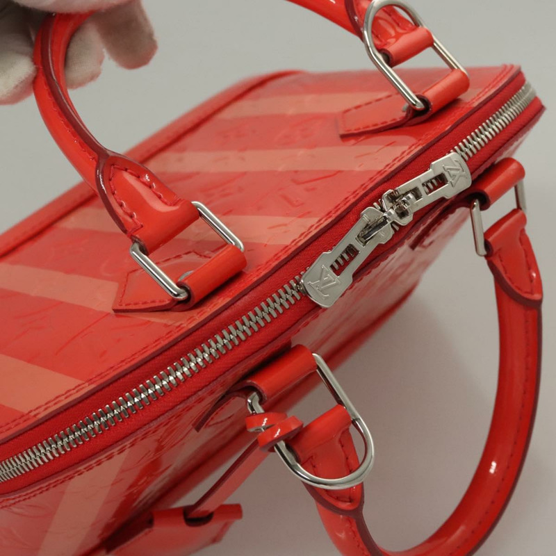 【日本直送】路易威登 Vernis Rayure Alma BB 手袋 2way Rose rich LV 正品 117988-5
