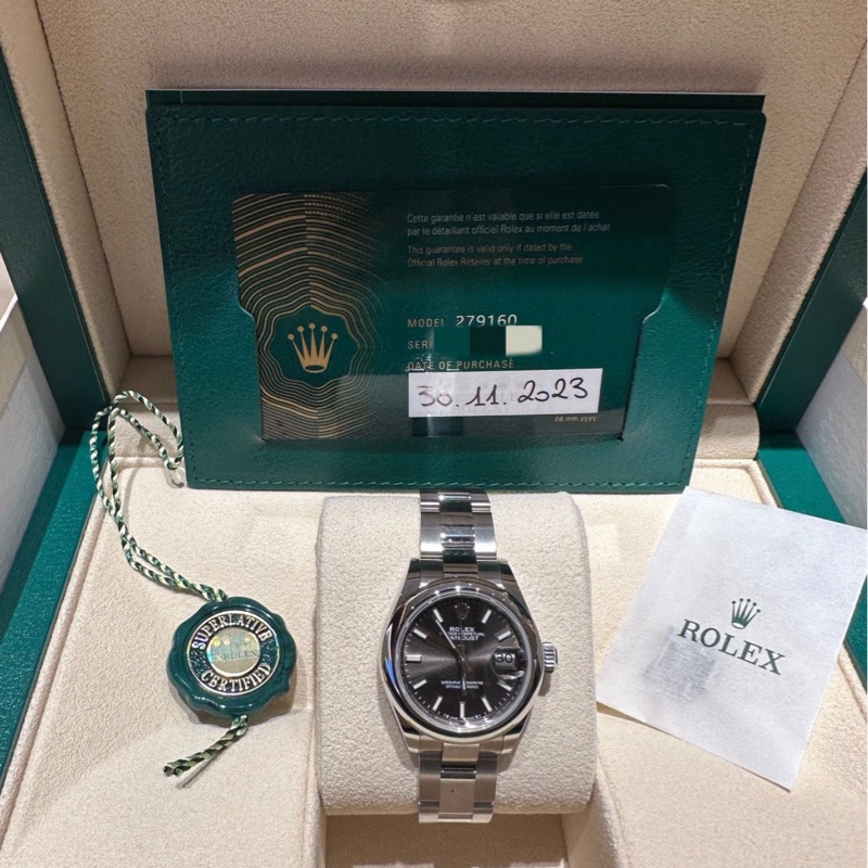Rolex勞力士28女日誌全新闲置未使用-0