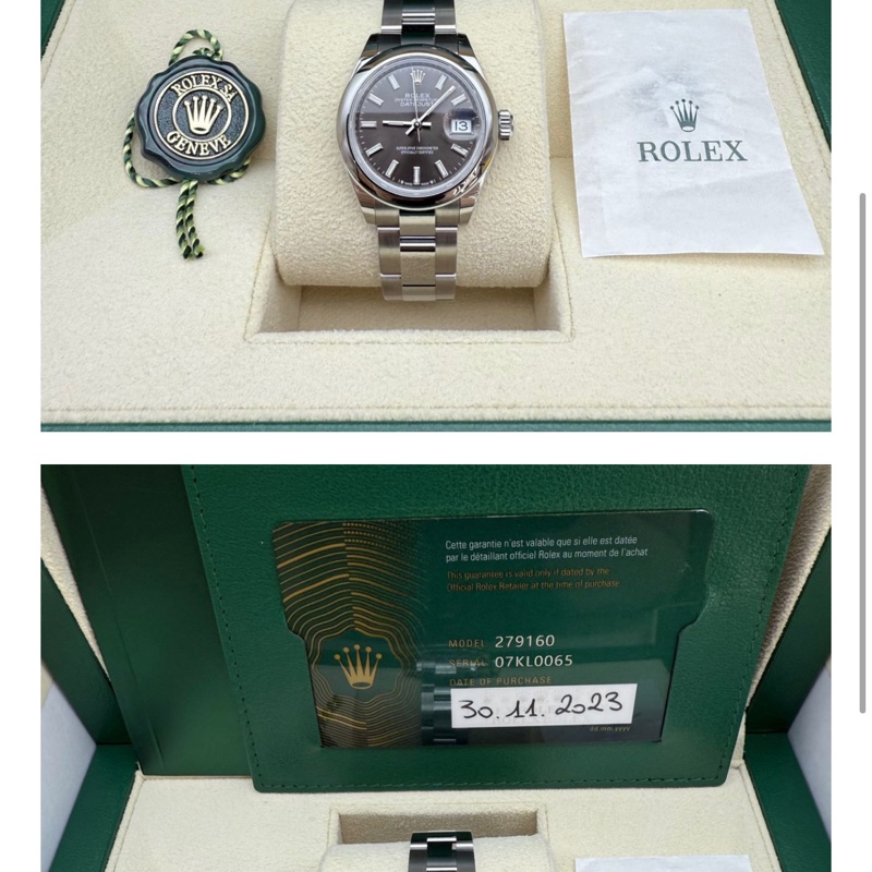 Rolex勞力士28女日誌全新闲置未使用-5