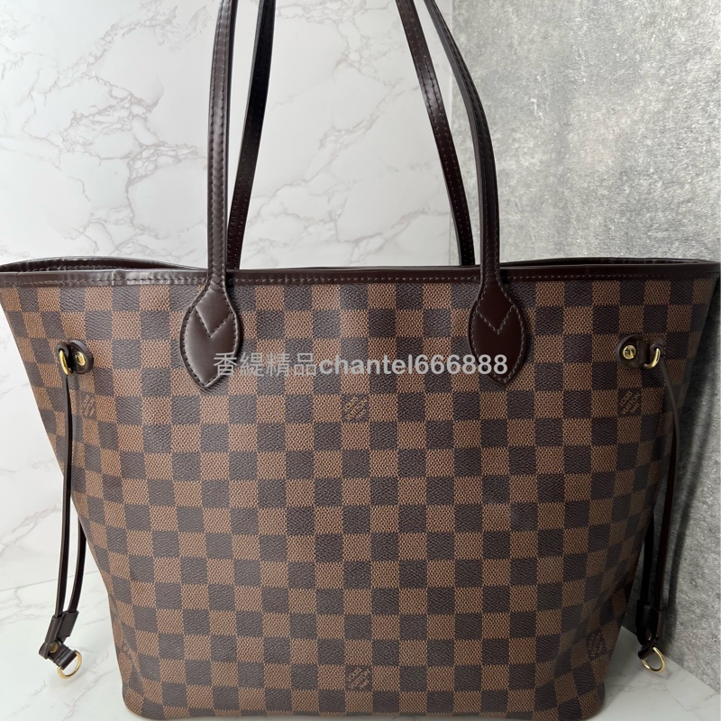 💗香緹國際精品💗 棋盤格neverfull mm-0