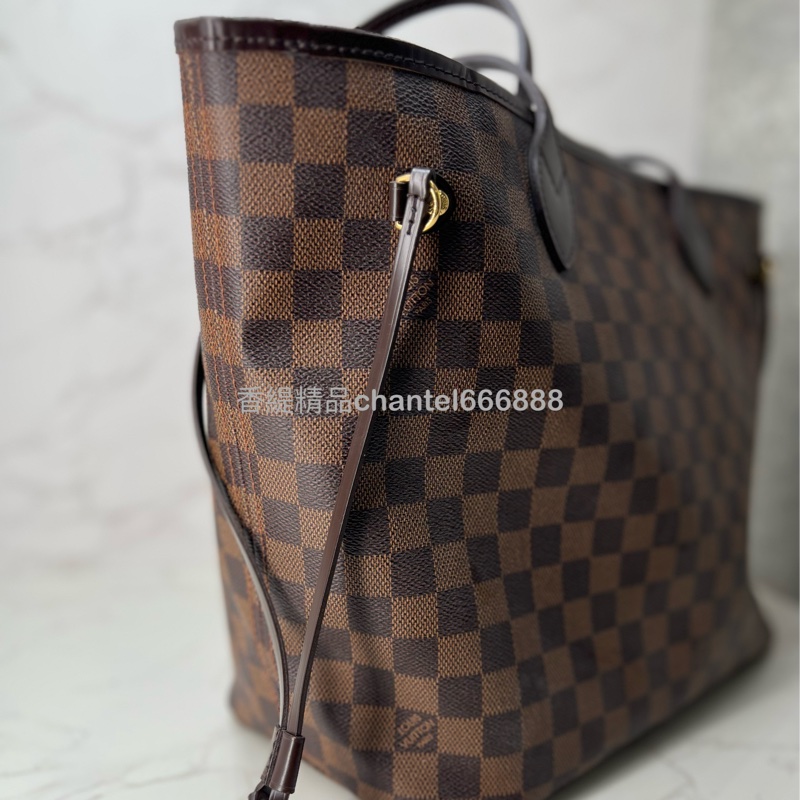 💗香緹國際精品💗 棋盤格neverfull mm-2