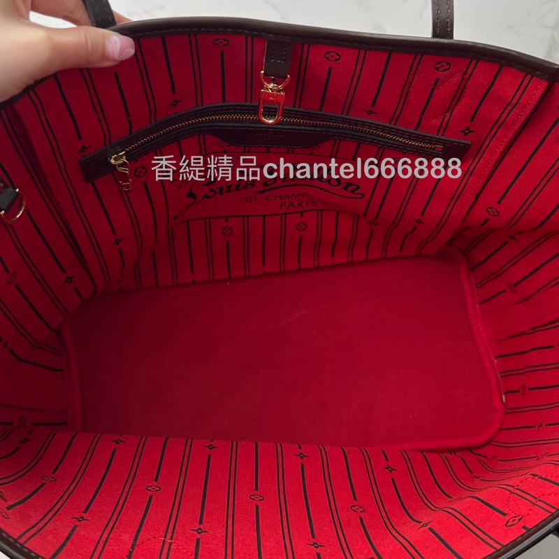 💗香緹國際精品💗 棋盤格neverfull mm-4