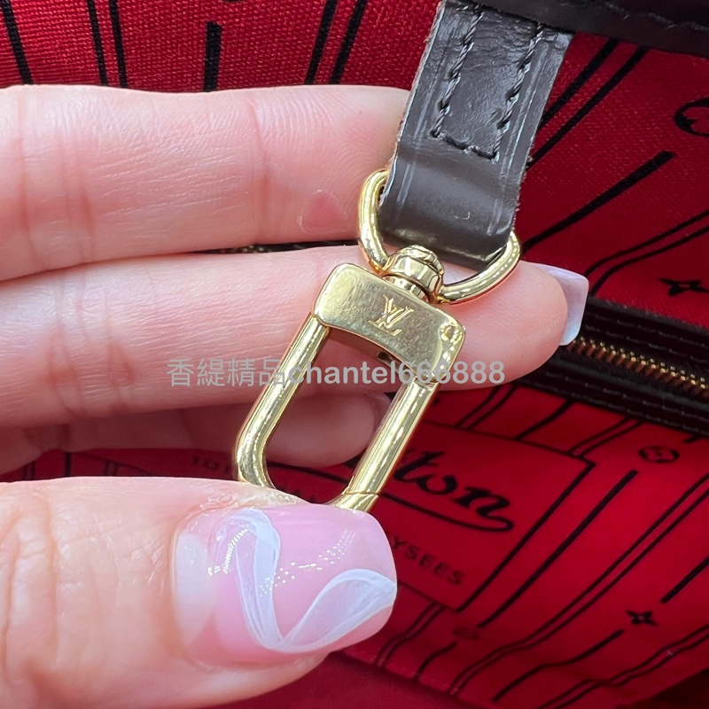 💗香緹國際精品💗 棋盤格neverfull mm-5