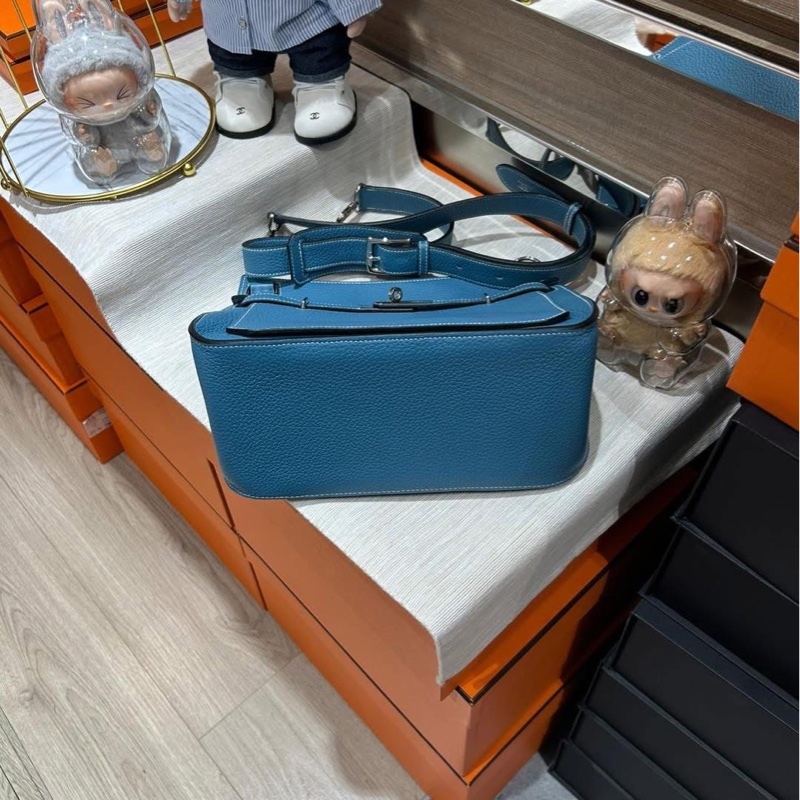 Hermes JYPSIERE 28,牛仔藍,STAMP R-4