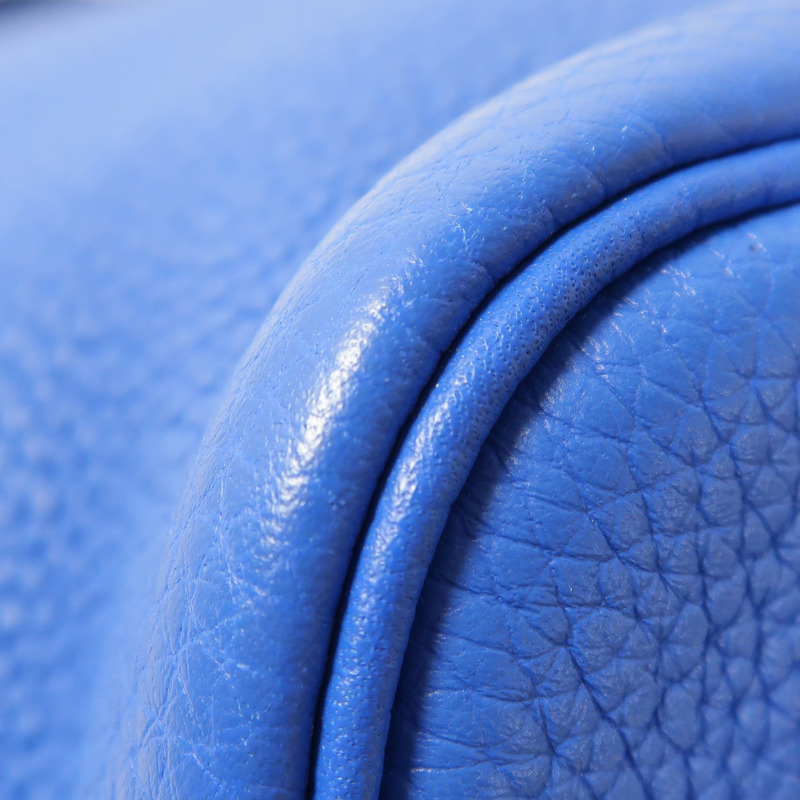 HERMES Clemence皮革Picotin MM銀扣手挽袋-6