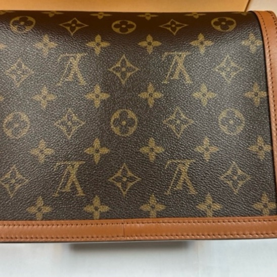 大降價LV Dauphine M45958 Dauphine MM達芙妮 中號25*17*10.5 cm 金鍊、背帶-9