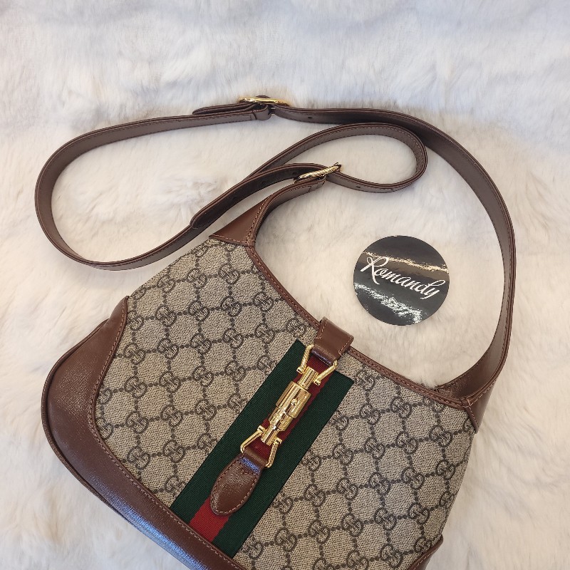 Gucci Jackie 1961 手提包/肩背包 近全新-1