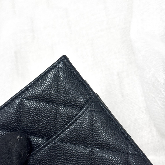 Chanel 金扣卡包-9