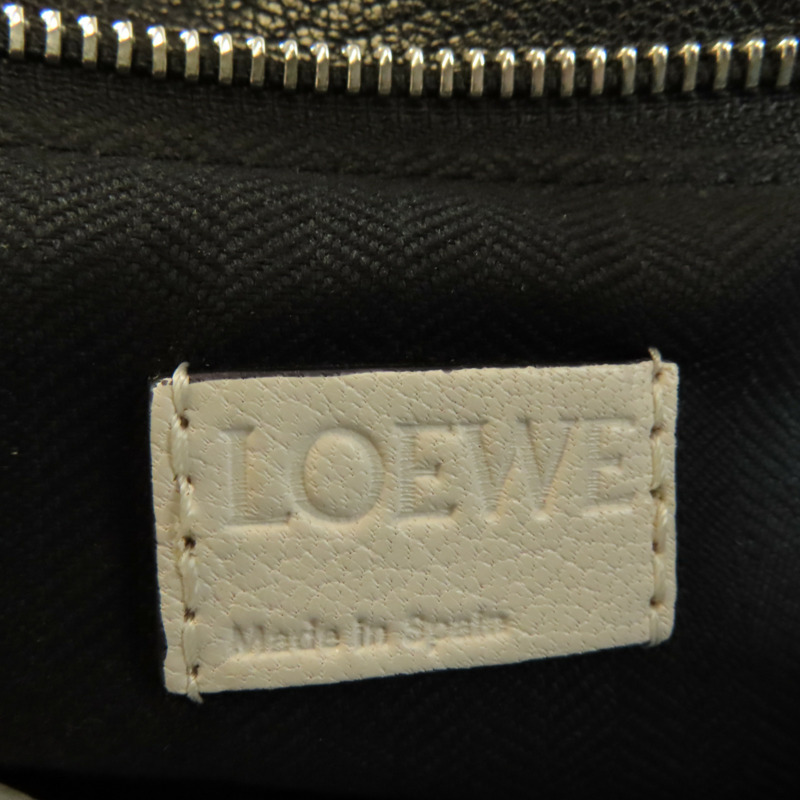 LOEWE 【激減優惠】牛皮皮革Puzzle Medium銀扣手挽肩背兩用袋-12