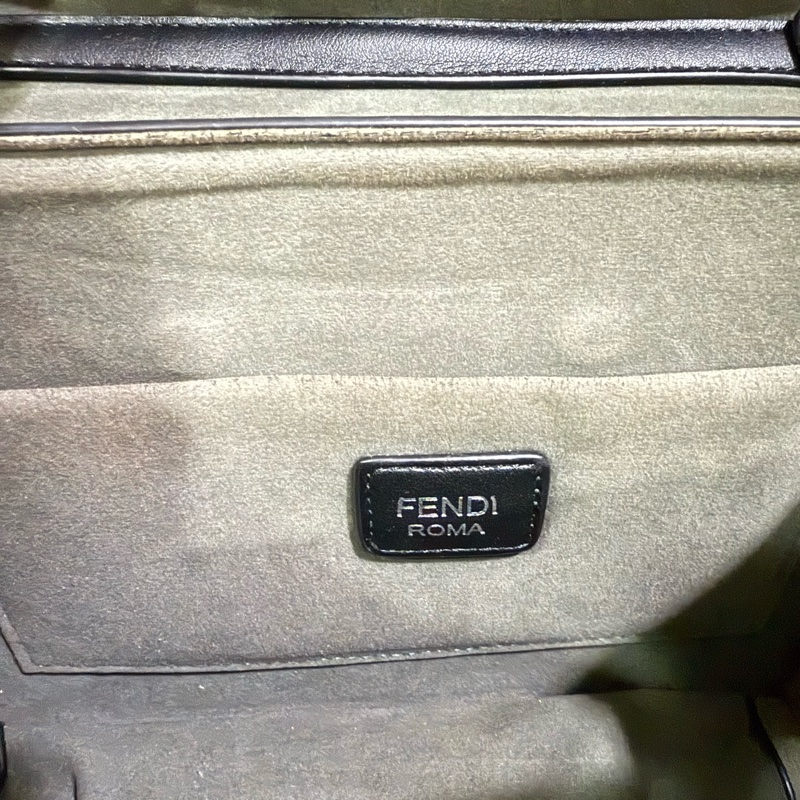 kan i系列f fendi logo小雛菊肩背包-7
