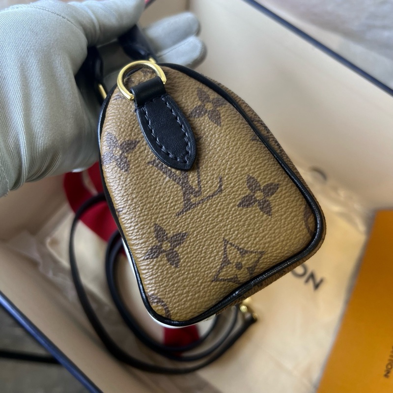 LV  speedy nano老花小狗包 超難買~-5