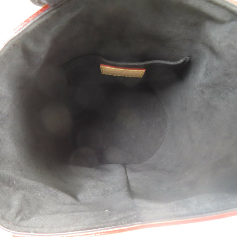 LOUIS VUITTON Monogram Duffle金扣手挽肩背兩用袋棕色-4