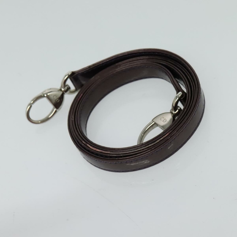 【日本直送】Christian Dior Lady Dior Canage 手提包 皮革 2 可選 紫色 銀色 正品 122927-19