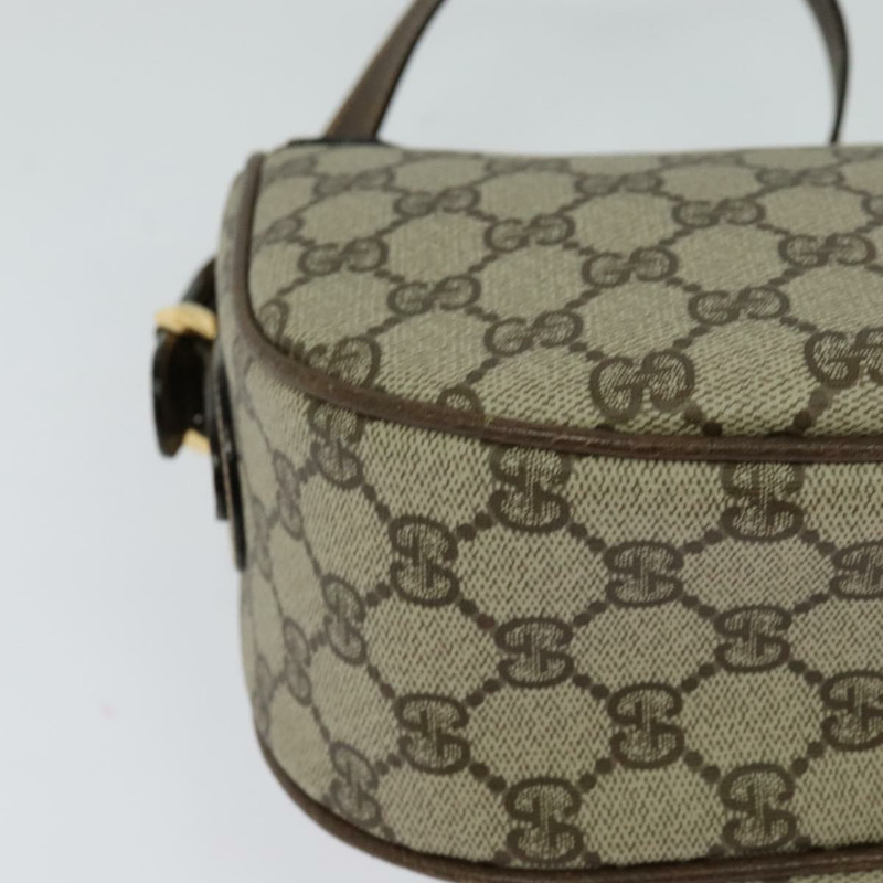 【日本直送】GUCCI GG Supreme 織帶雪莉線包 PVC 米金色 001 58 0918 正品 BD1998-14