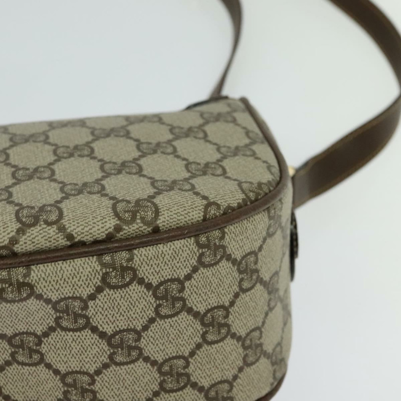 【日本直送】GUCCI GG Supreme 織帶雪莉線包 PVC 米金色 001 58 0918 正品 BD1998-15