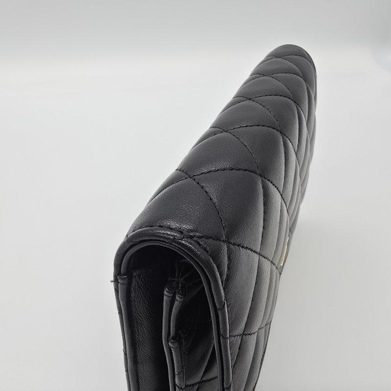 【經超級典】CHANEL WOC 牛皮 黑色 鏈條包-7