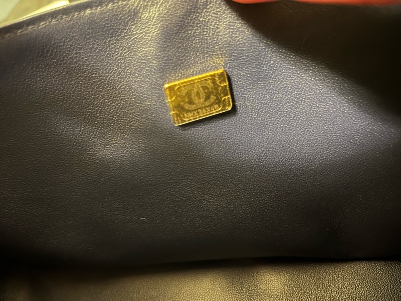 香奈兒CHANEL Classic Flap coco25經典款深藍-5