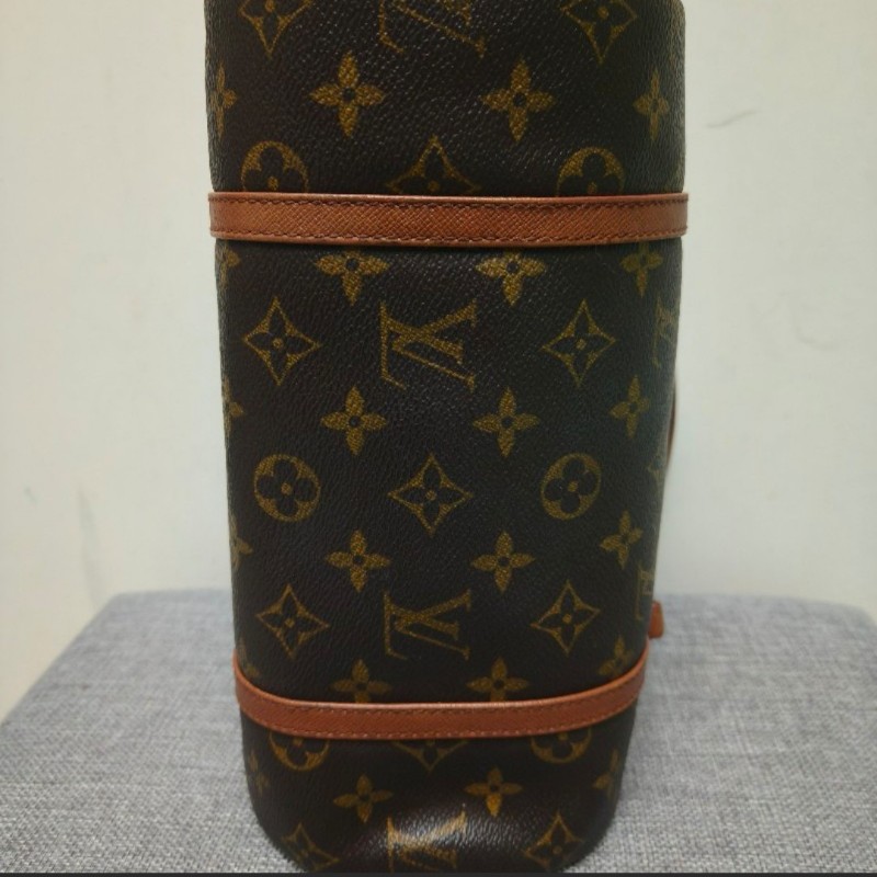 🔥年終狂降🔥【限時降價只到12/31（原13,800）】㊣✨Louis Vuitton✨（附防塵袋）路易威登 LV 老花 紅皮 巴比龍 26 圓筒包 手提包/二手精品/二手包/保證正品🌳二手樹屋🌳-5