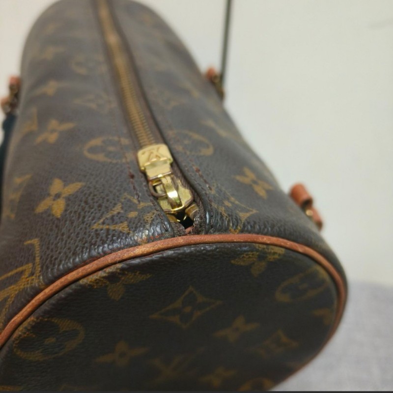 🔥年終狂降🔥【限時降價只到12/31（原13,800）】㊣✨Louis Vuitton✨（附防塵袋）路易威登 LV 老花 紅皮 巴比龍 26 圓筒包 手提包/二手精品/二手包/保證正品🌳二手樹屋🌳-7