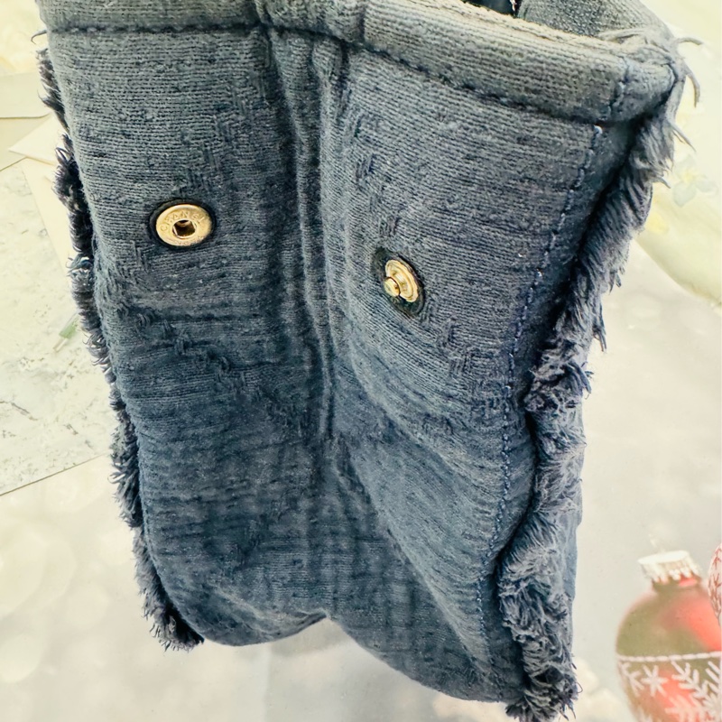 Chanel 牛仔丹寧包 沙灘包-13