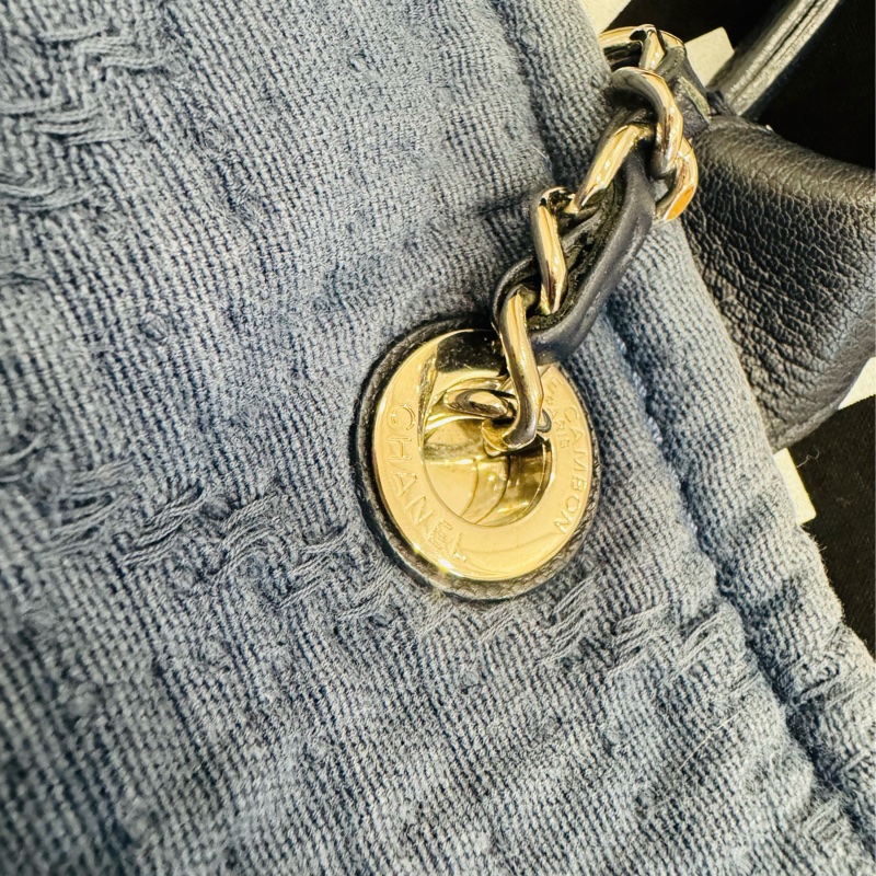 Chanel 牛仔丹寧包 沙灘包-31