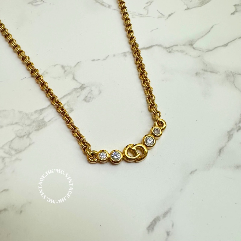 Dior Vintage Necklace 中古 鎖骨鏈-1