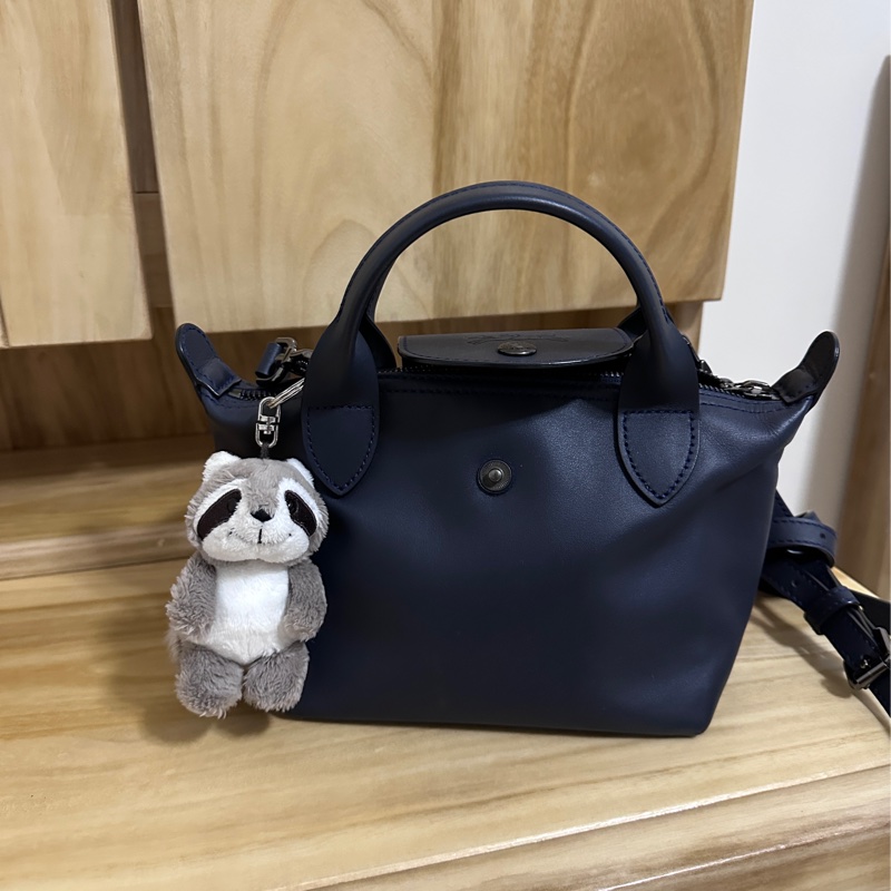 LONGCHAMP LE PLIAGE XTRA 手提包 XS 深藍-0