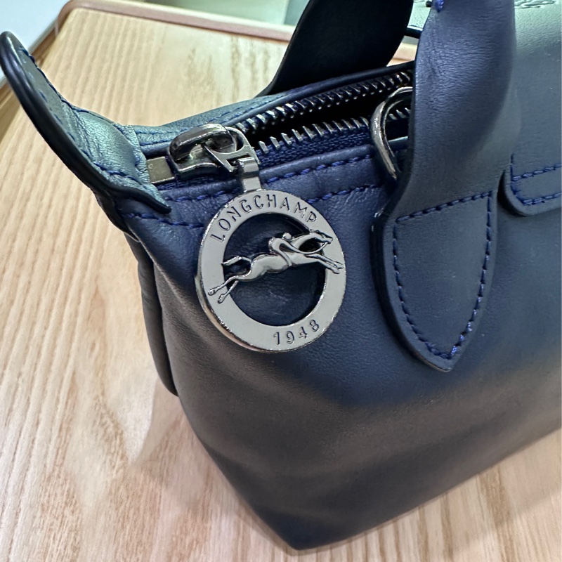 LONGCHAMP LE PLIAGE XTRA 手提包 XS 深藍-12