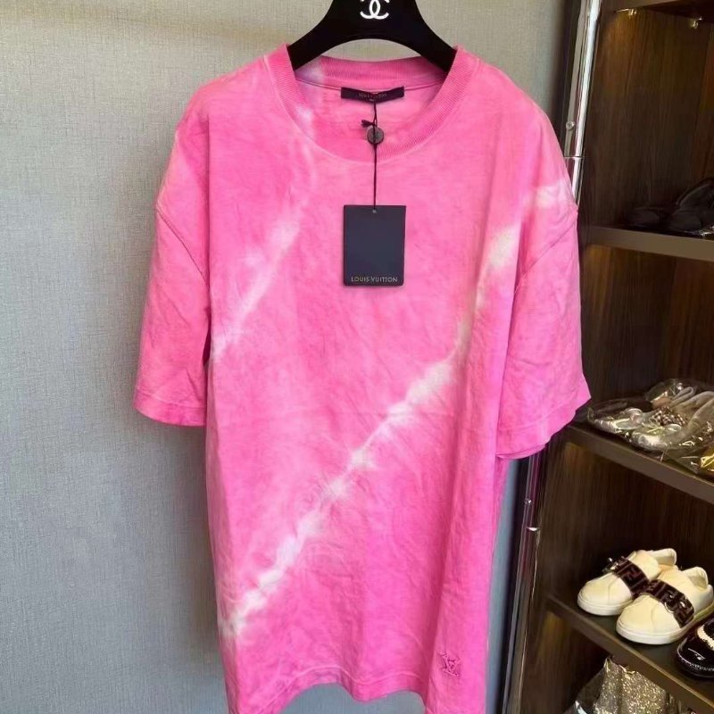 Louis Vuitton 紮染短袖 原價三萬多 尺寸L碼寬鬆版-4