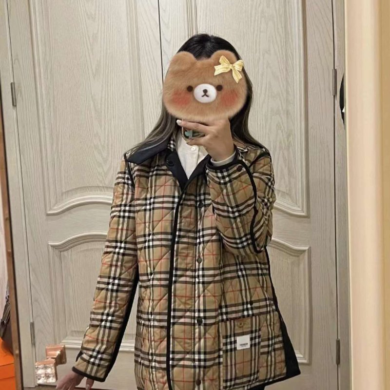 BURBERRY 棉服 尺寸L 只穿兩次非常新 爆款-1