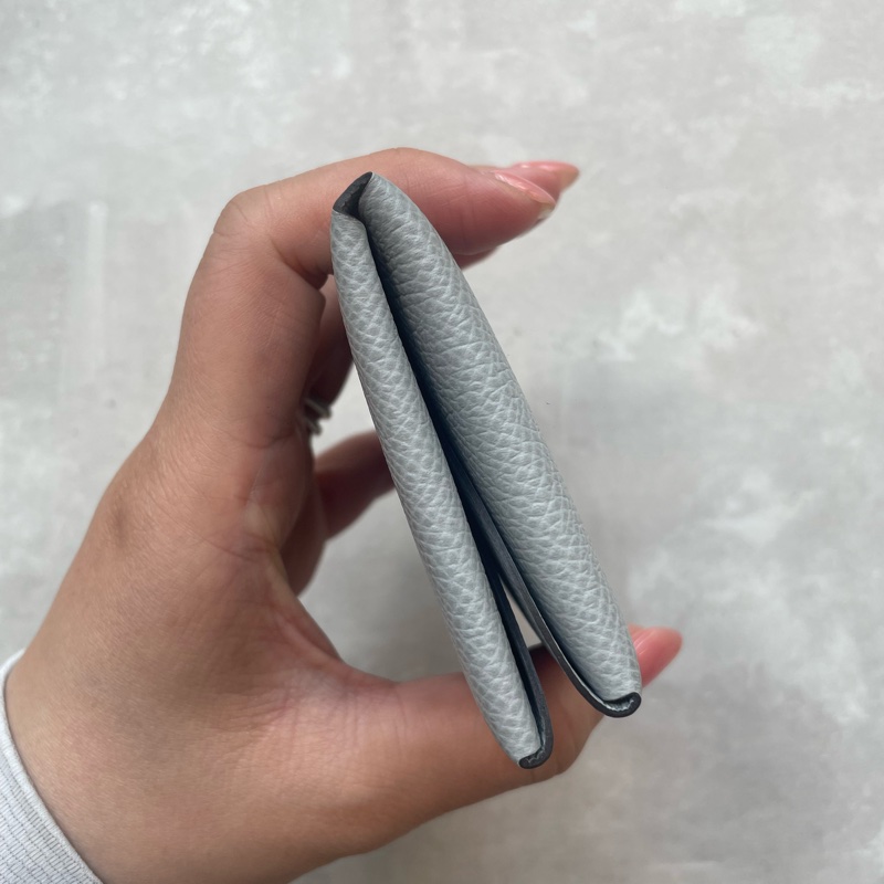 愛馬仕 Hermes 冰川藍 Caivi Duo 卡片夾-10