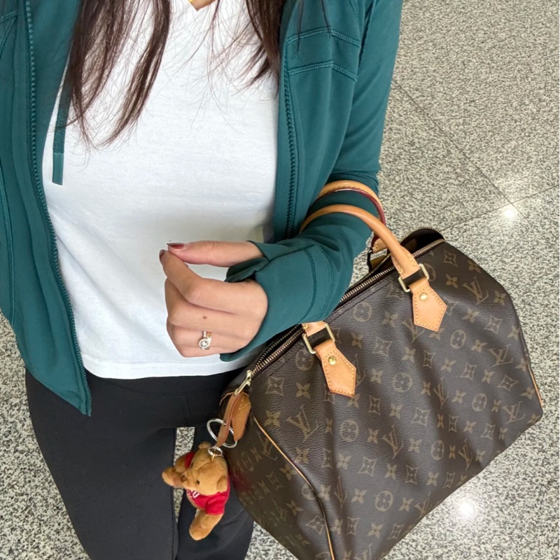 Lv speedy 30 老花枕頭包-1