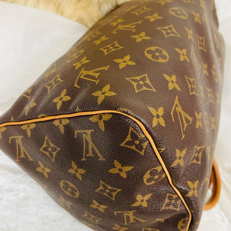Lv speedy 30 老花枕頭包-9