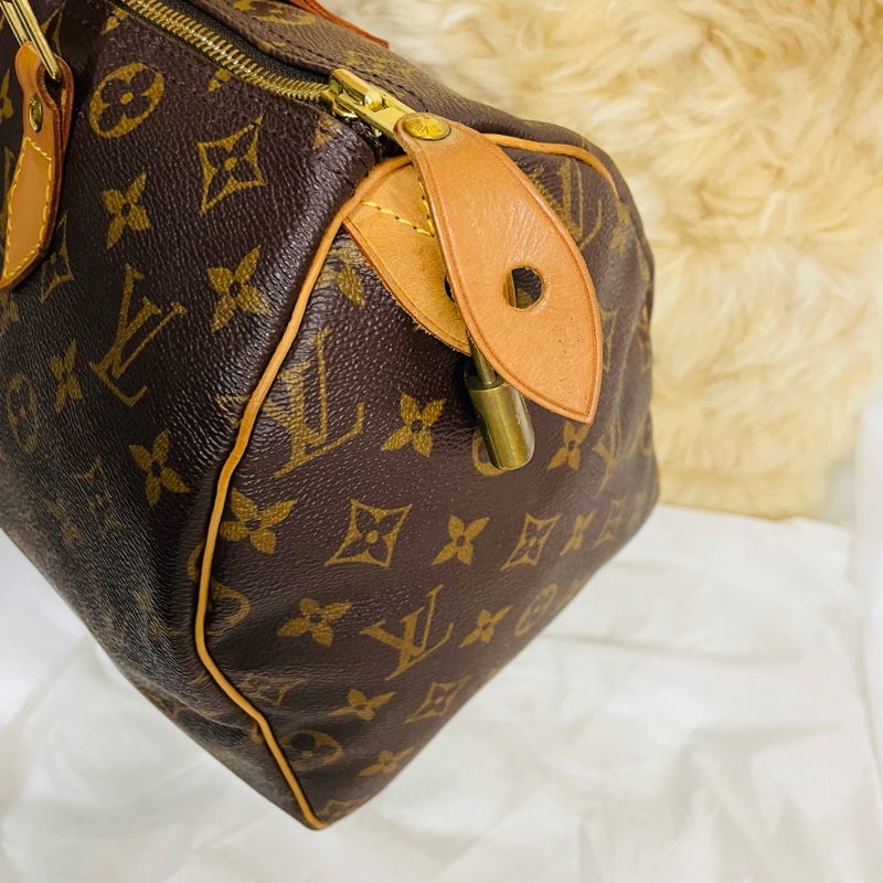 Lv speedy 30 老花枕頭包-21