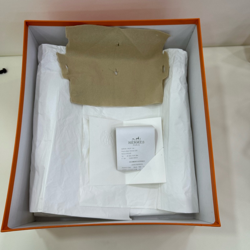 愛馬仕 Kelly28 大象灰銀扣 Epsom皮B刻 全新全套 有購證 Brand New Hermes Kelly 28 Stamp B Etoupe Epsom leather PHW full set with receipt-25