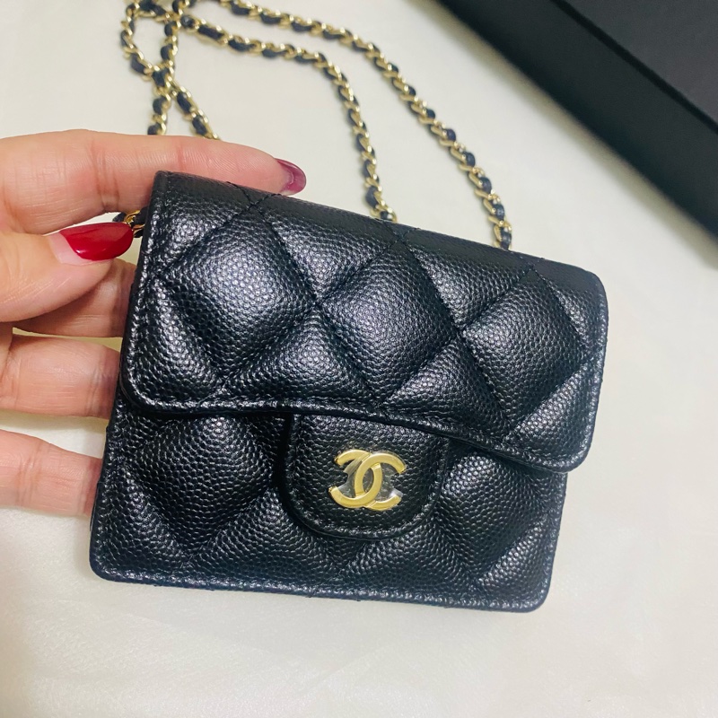 Chanel cf mini 鏈條風琴包-20