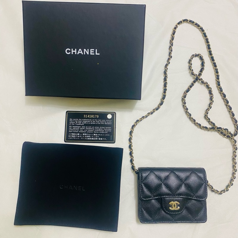 Chanel cf mini 鏈條風琴包-26