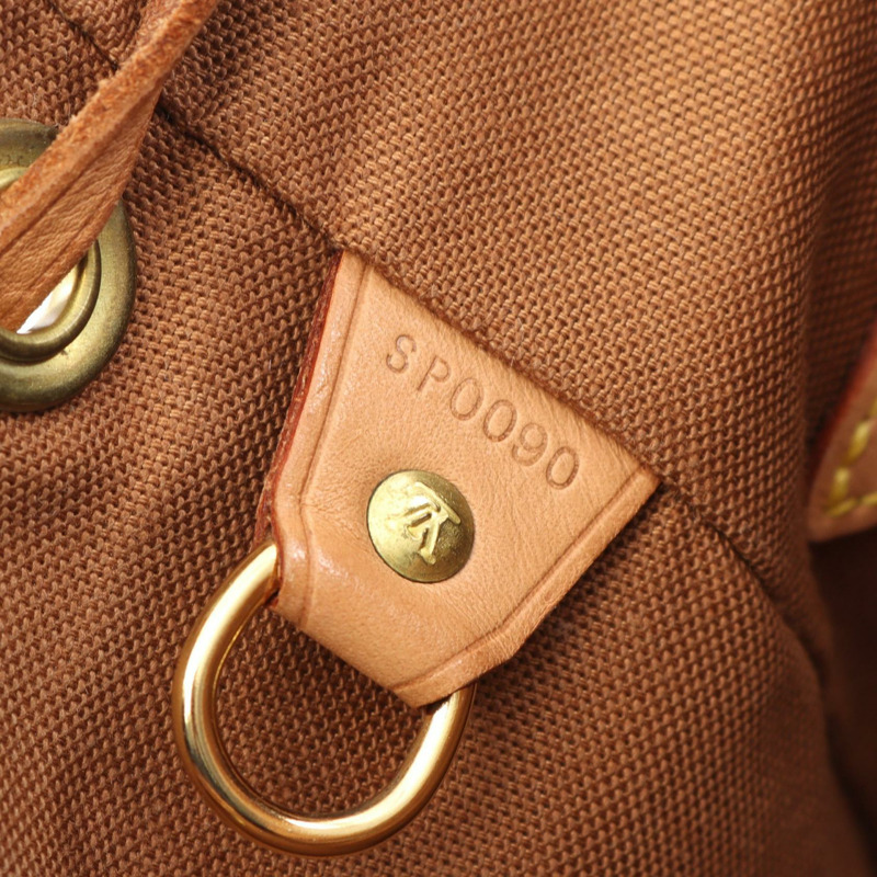 LOUIS VUITTON Montsouris MM 背包 M51136 Monogram 帆布 棕色 二手-4