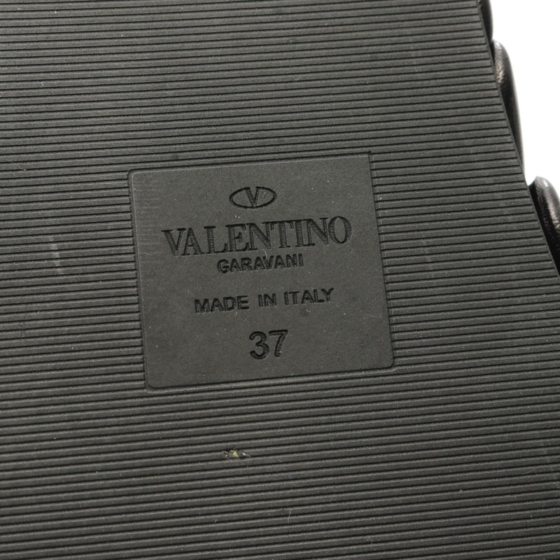 Valentino Garavani ATELIER SHOES 03 Rose Edition 涼鞋 皮革 黑色 二手 女士-5