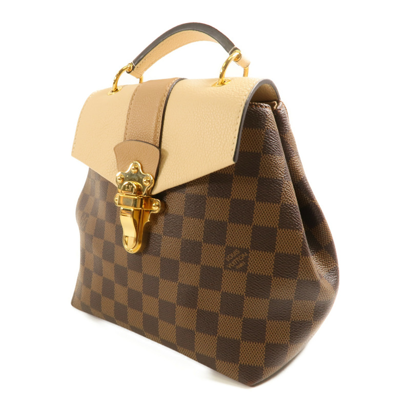 LOUIS VUITTON Damier Clapton金扣背包-2