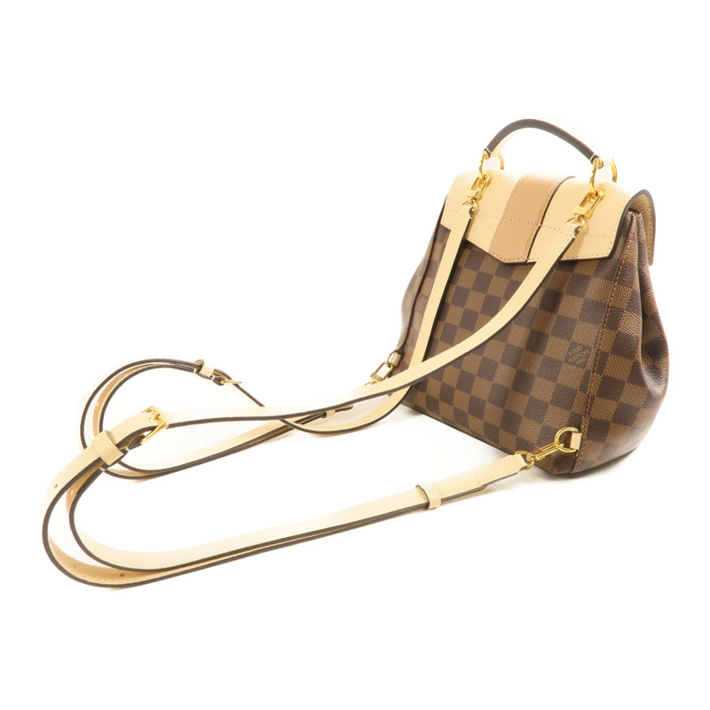 LOUIS VUITTON Damier Clapton金扣背包-8