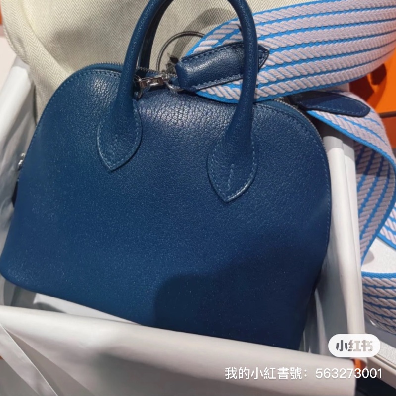 S4深邃藍 山羊皮mini bolide 全新全配-0