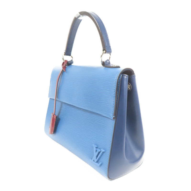 LOUIS VUITTON Epi Cluny銀扣手挽肩背兩用袋-2