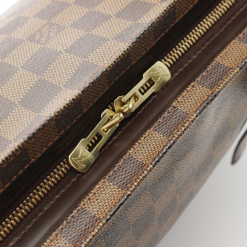 LOUIS VUITTON Chelsea 單肩托特包 N51119 Damier 帆布 Ebene 二手女士 LV-9