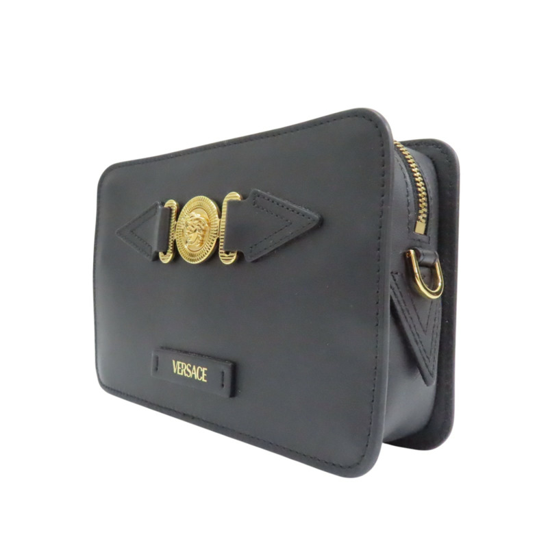 黑色牛皮 Medusa Biggie 兩用包【VERSACE 凡賽斯】-2
