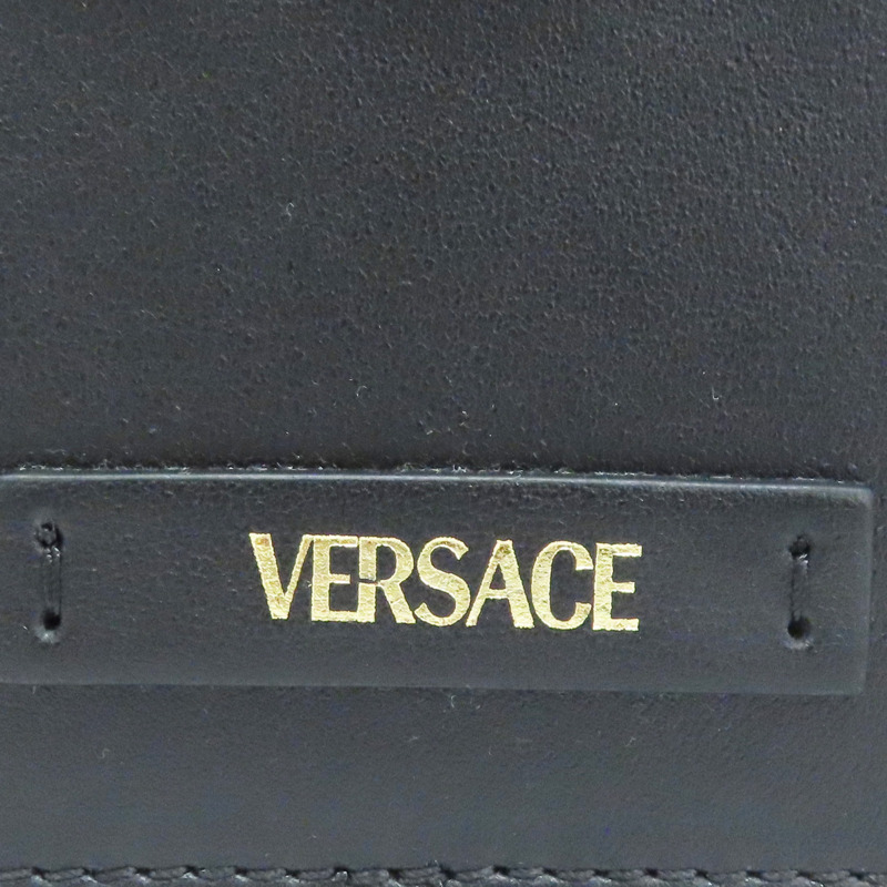 黑色牛皮 Medusa Biggie 兩用包【VERSACE 凡賽斯】-8